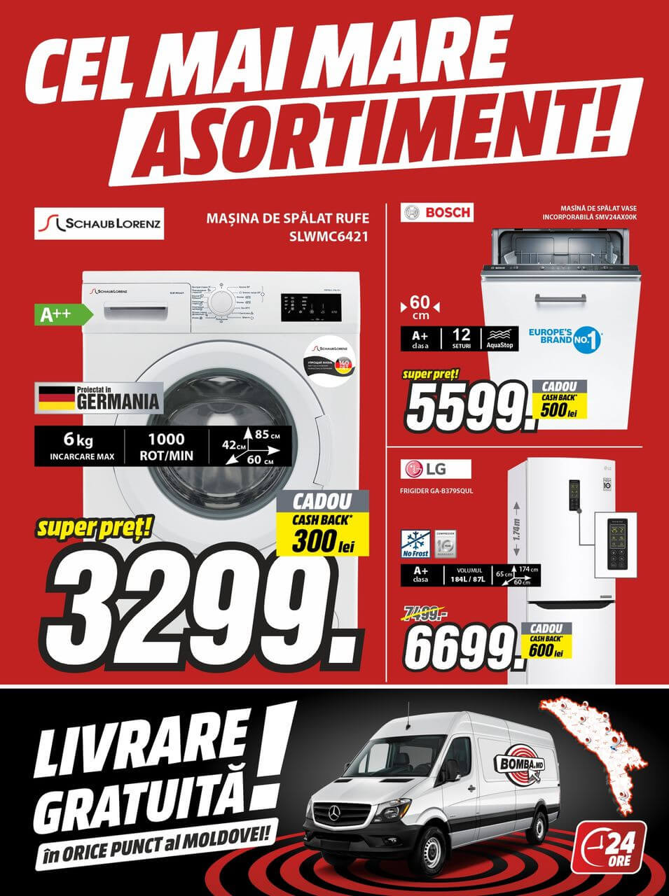 Catalog Bomba Cel mai mare sortiment de electronice reduceri Moldova