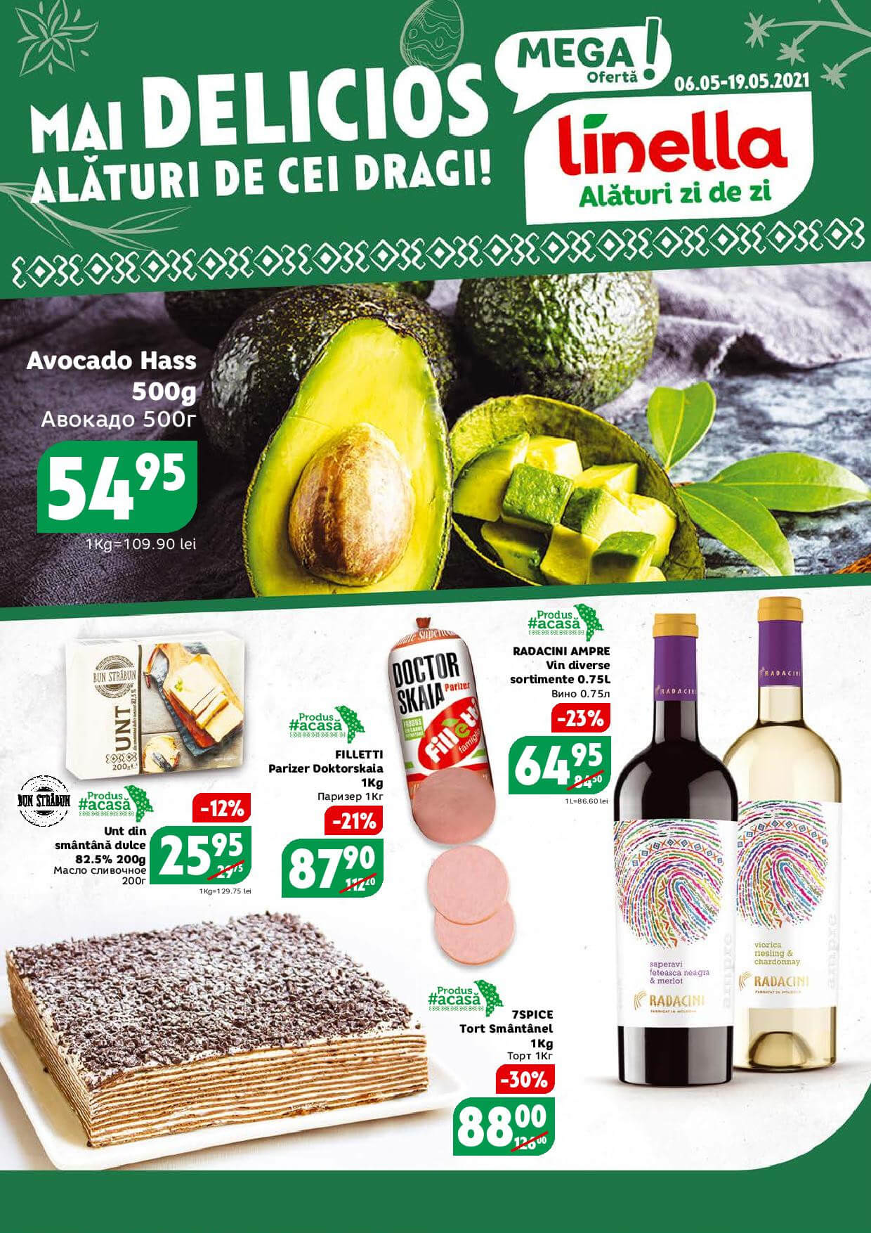 Catalog Linella MAI delicios alături de cei dragi reduceri Moldova
