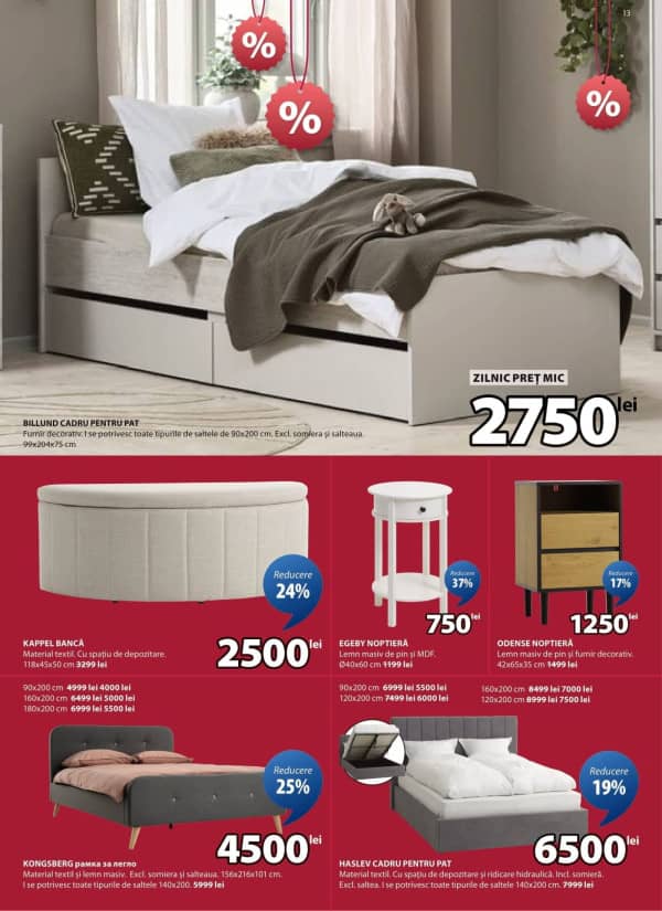 Cataloage JYSK: Reduceri de sărbători - 25-12-2025 - 28-01-2026.