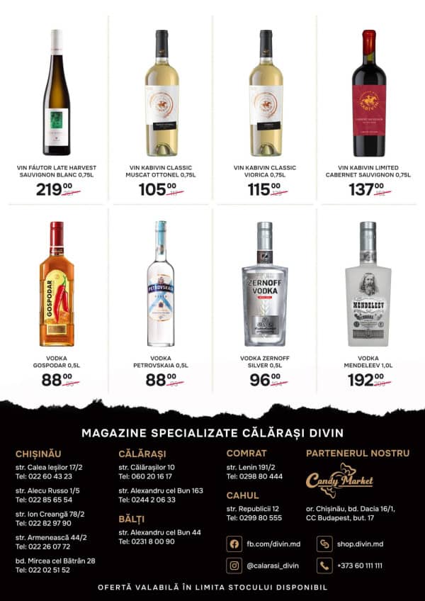 Cataloage Călărași Divin: Ofertele lunii iulie - 01-07-2025 - 31-07-2025.