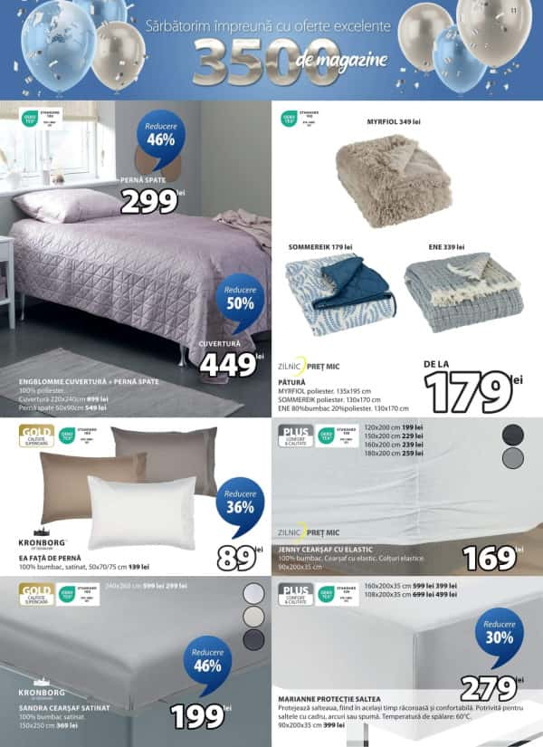 Cataloage JYSK: Oferta lunii octombrie - 03-10-2024 - 30-10-2024.