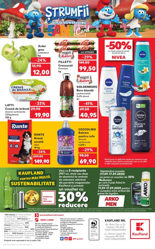 Каталоги Kaufland: откройте для себя предложения недели 11.09 -17.09 - 11-09-2025 - 17-09-2025.