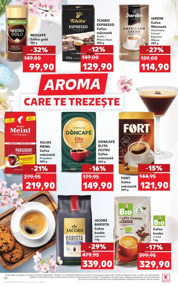 Каталоги Kaufland: откройте для себя предложения недели 9 - 15.04 - 09-04-2026 - 15-04-2026.