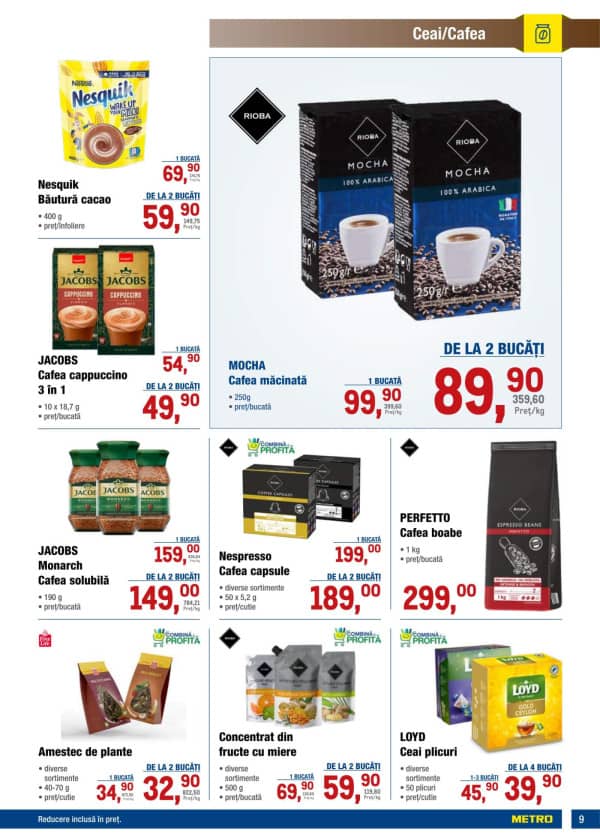 Cataloage Catalog produse alimentare de la METRO (Nr. 5) - 05-03-2026 - 18-03-2026.