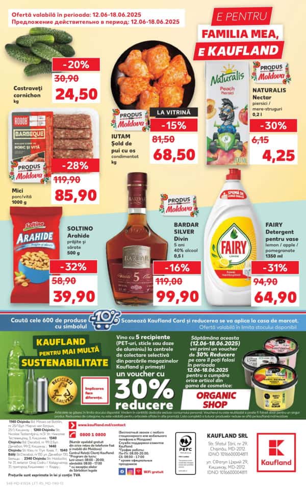 Cataloage Kaufland: Descoperă ofertele din perioada 12.06 - 18.06 - 12-06-2025 - 18-06-2025.