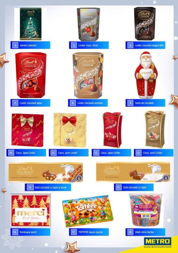 Cataloage METRO: Vine Crăciunul cu decorațiuni și bunătați - 13-11-2025 - 01-01-2026.