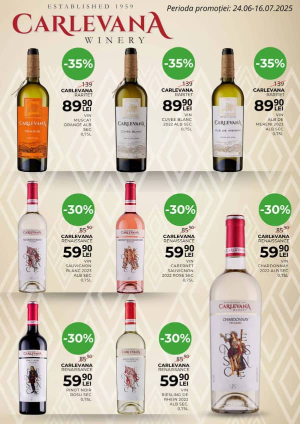 Cataloage Alcomarket: Ofertă speciala Carlevana - 25-06-2025 - 16-07-2025.