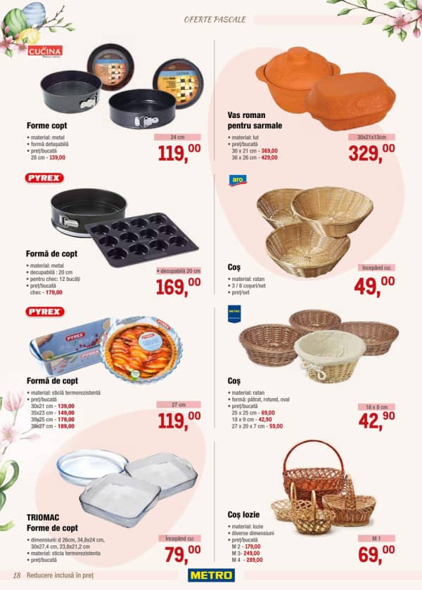 Cataloage METRO: Ofertă Pascală - 02-04-2026 - 22-04-2026.
