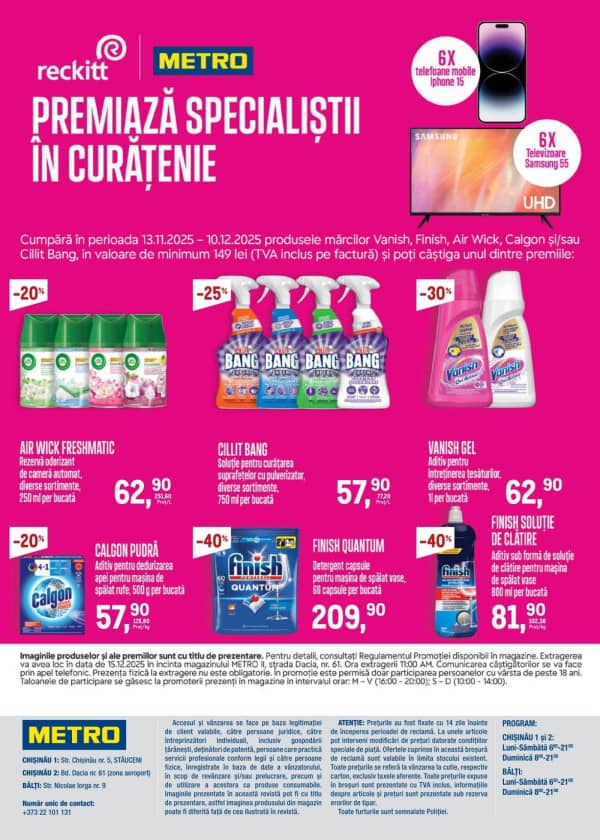 Cataloage Catalog produse alimentare de la METRO (Nr. 24) - 27-11-2025 - 10-12-2025.
