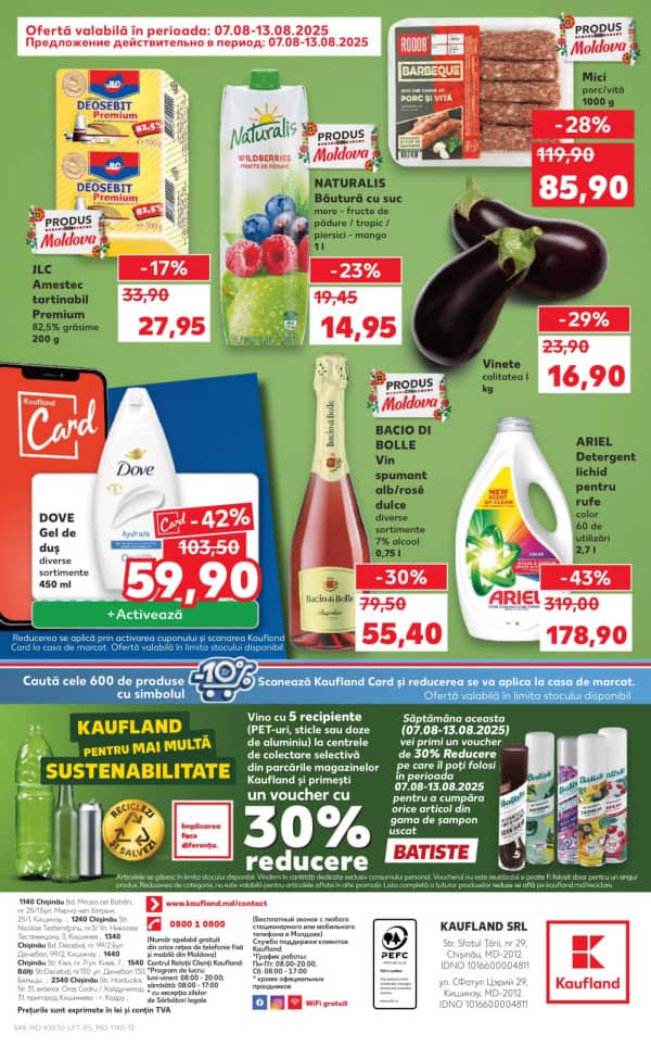 Cataloage Kaufland: Descoperă ofertele din perioada 7.08 - 13.08 - 07-08-2025 - 13-08-2025.