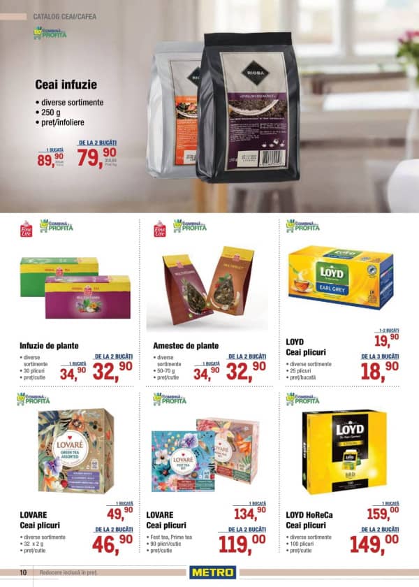 Cataloage METRO: Catalog Special Ceai și Cafea (Nr.21) - 16-10-2025 - 29-10-2025.