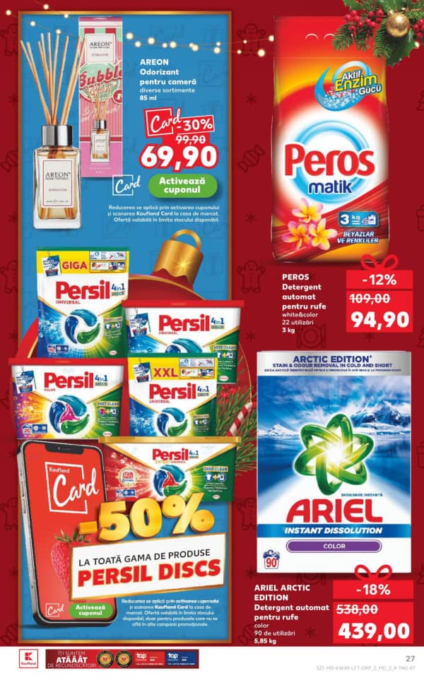 Каталоги Kaufland: откройте для себя предложения недели 4.12 - 10.12 - 04-12-2025 - 10-12-2025.