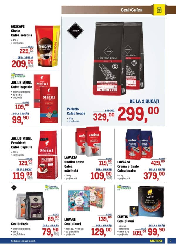 Cataloage Catalog produse alimentare de la METRO (Nr. 25) - 11-12-2025 - 24-12-2025.