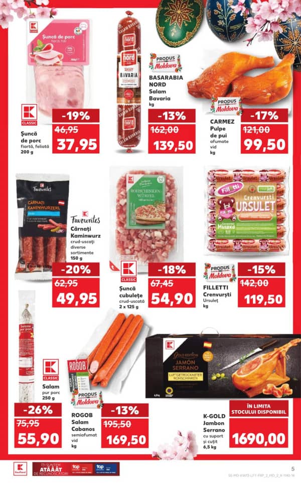 Cataloage Kaufland: Descoperă ofertele din perioada 26 - 1.04 - 26-03-2026 - 01-04-2026.