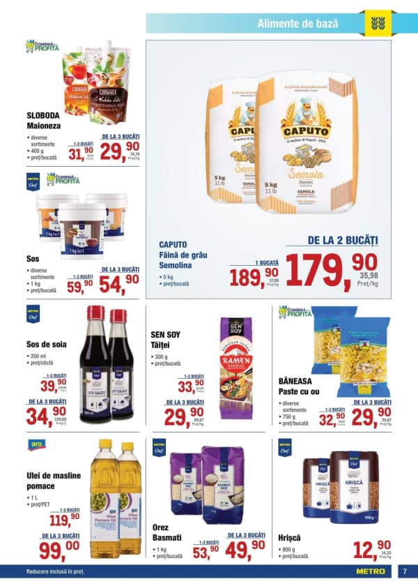 Cataloage Catalog produse alimentare de la METRO (Nr. 14) - 10-07-2025 - 23-07-2025.
