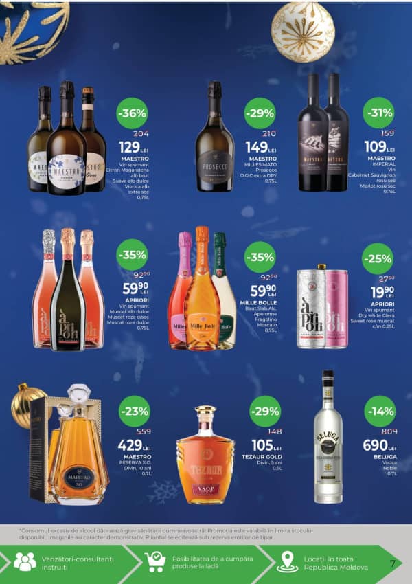 Cataloage Alcomarket: La mulți ani! - 18-12-2025 - 04-01-2026.