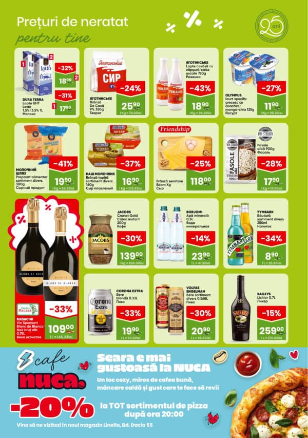Cataloage Linella: Ofertă magazin Bd. Dacia 55 - 12-03-2026 - 25-03-2026.