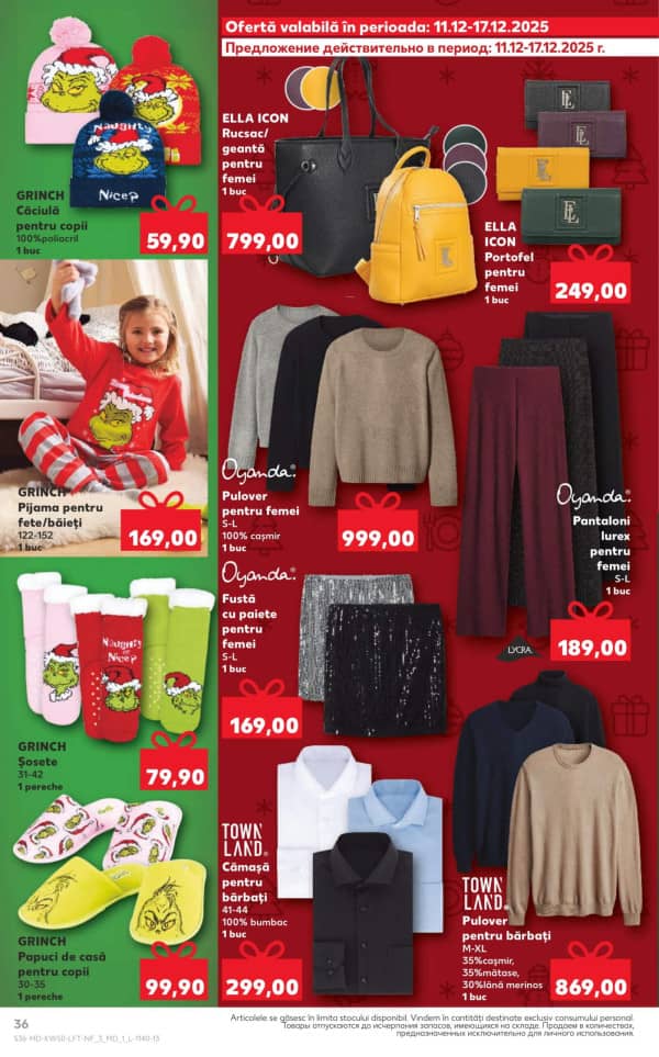 Каталоги Kaufland: откройте для себя предложения недели 11.12 - 17.12 - 11-12-2025 - 17-12-2025.