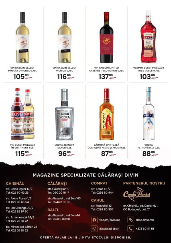 Cataloage Călărași Divin: Ofertele lunii octombrie - 01-10-2025 - 31-10-2025.