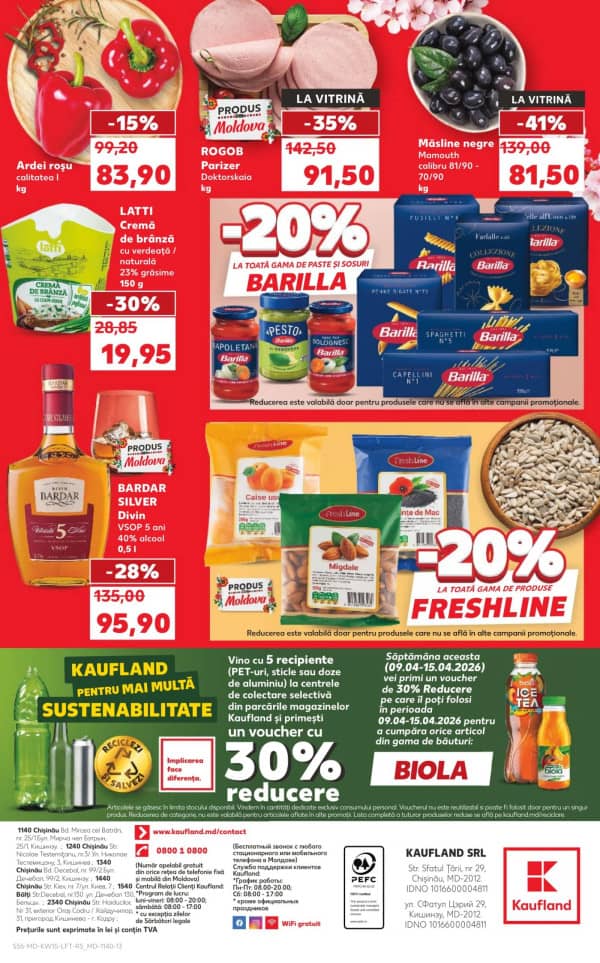Cataloage Kaufland: Paștele - Tradiție și Omenie - 09-04-2026 - 15-04-2026.