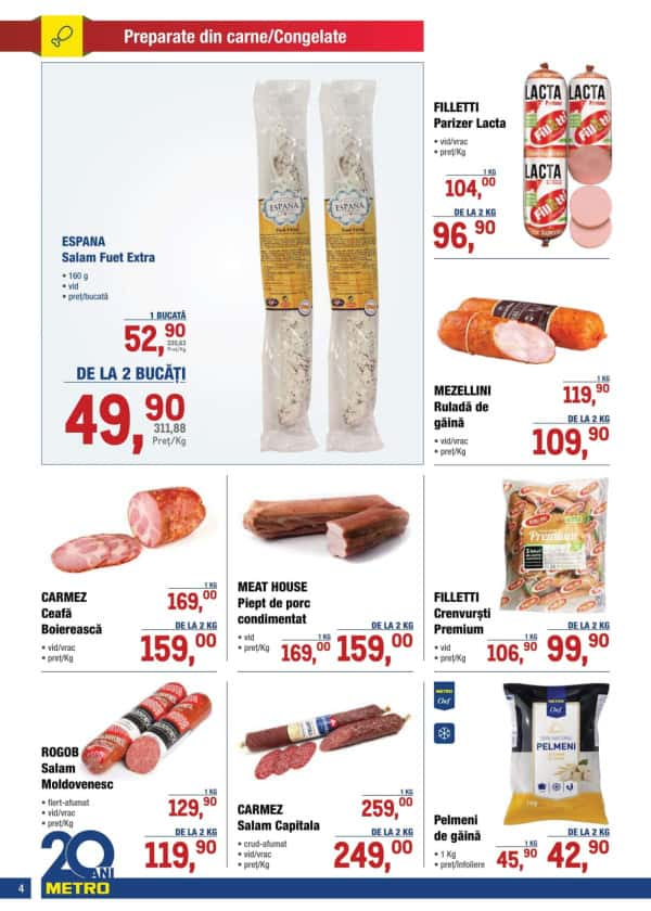 Cataloage Catalog produse alimentare de la METRO (Nr. 24) - 21-11-2024 - 04-12-2024.