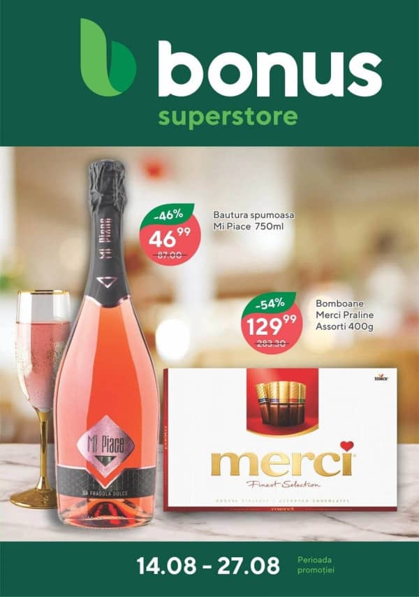 Bonus: Oferta lunii august