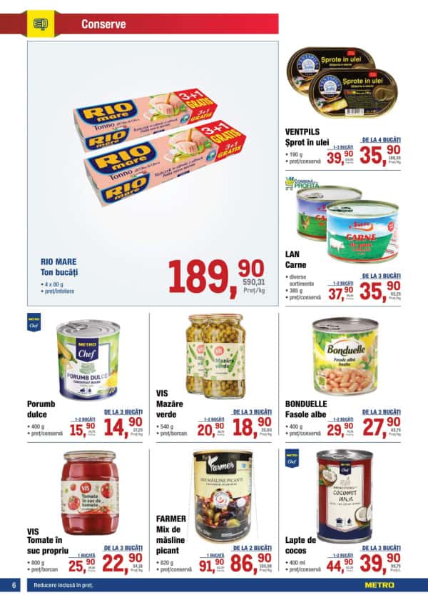 Каталоги Каталог продуктов питания METRO (Nr. 10) - 15-05-2025 - 28-05-2025.