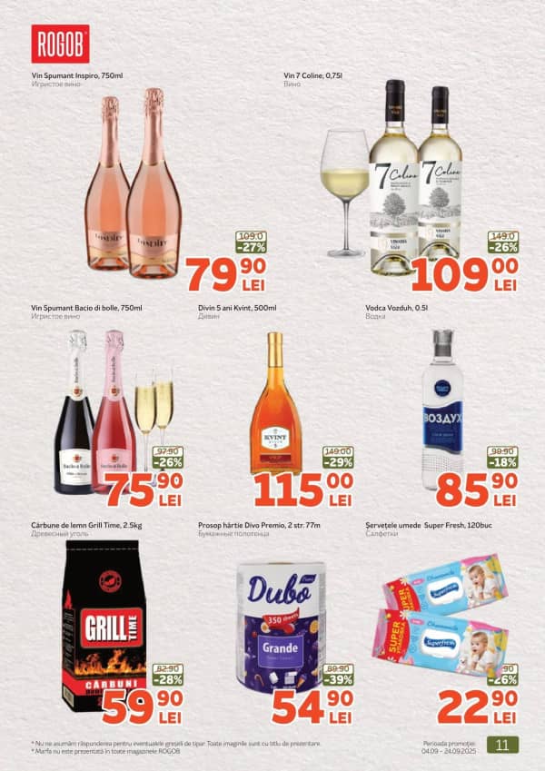 Cataloage Rogob: Oferta lunii septembrie - 11-09-2025 - 24-09-2025.