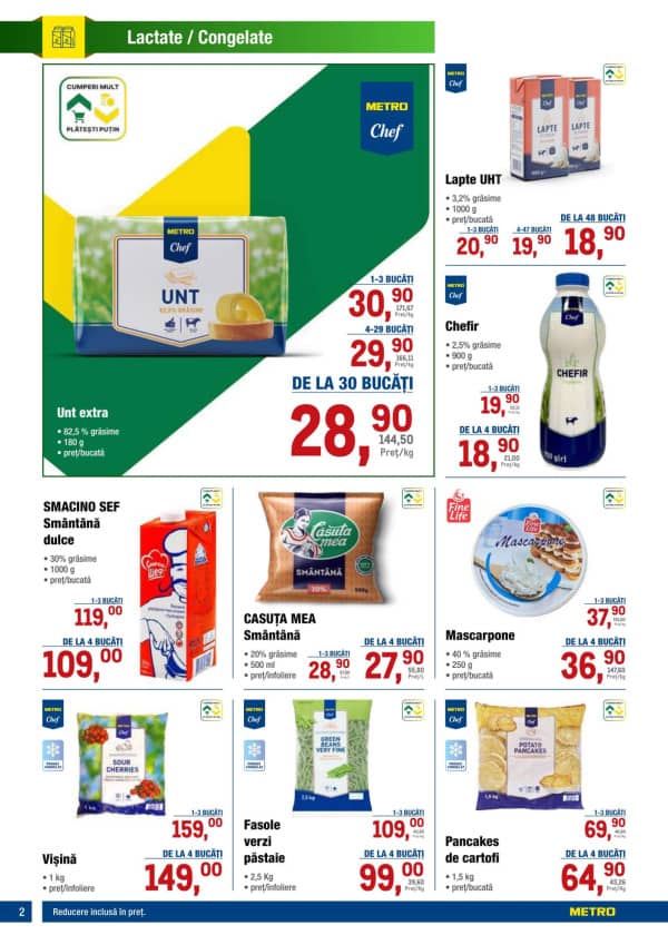 Cataloage Catalog produse alimentare de la METRO (Nr. 7) - 02-04-2026 - 15-04-2026.