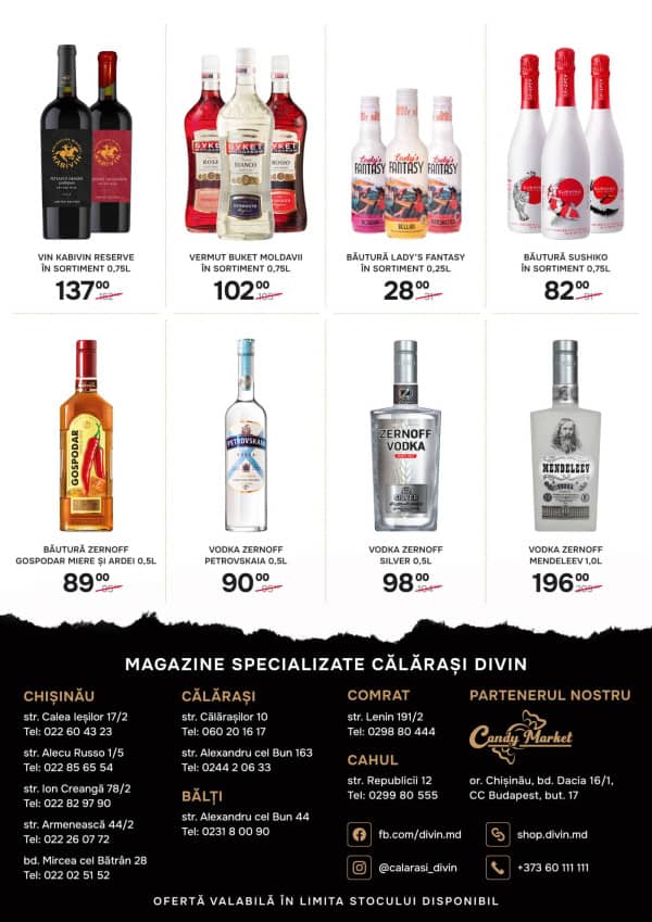 Cataloage Călărași Divin: Ofertele lunii martie - 01-03-2026 - 31-03-2026.