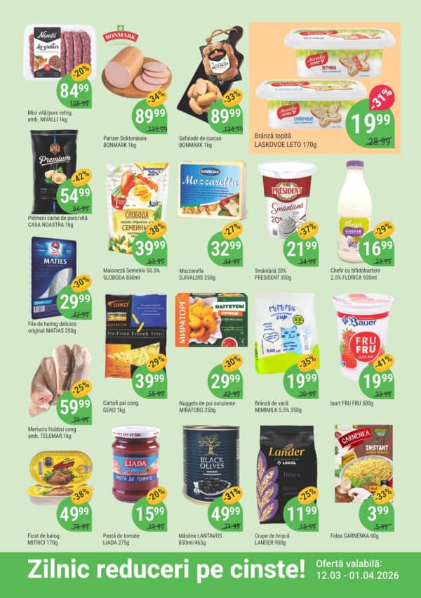 Cataloage Local Discounter: Reduceri de primăvară - 12-03-2026 - 01-04-2026.