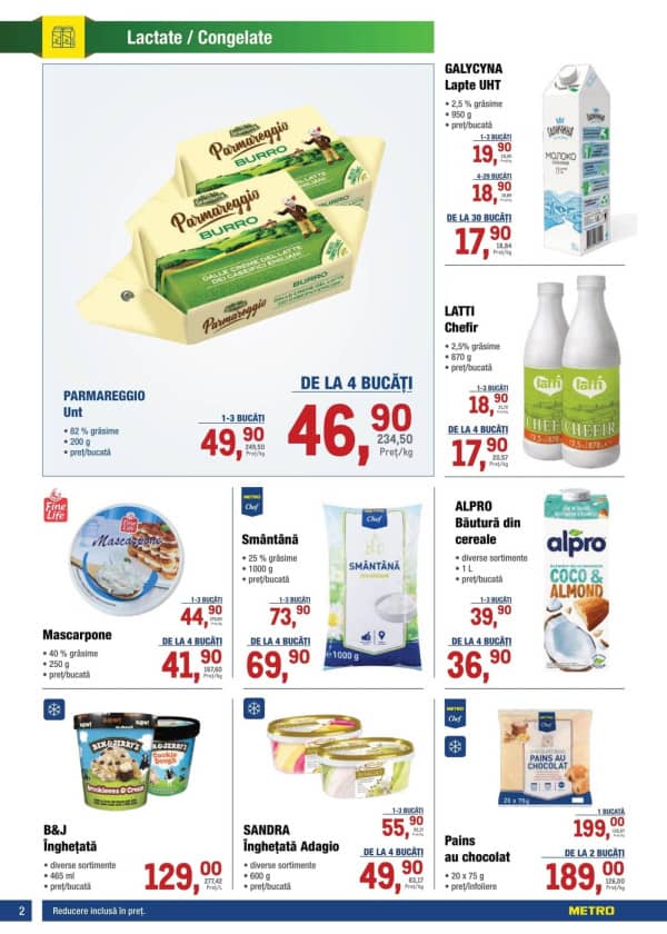 Cataloage Catalog produse alimentare de la METRO (Nr. 17) - 21-08-2025 - 03-09-2025.
