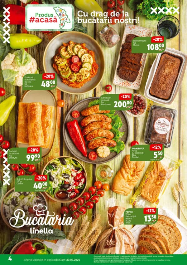 Cataloage Linella: Reduceri de vară - 17-07-2025 - 30-07-2025.