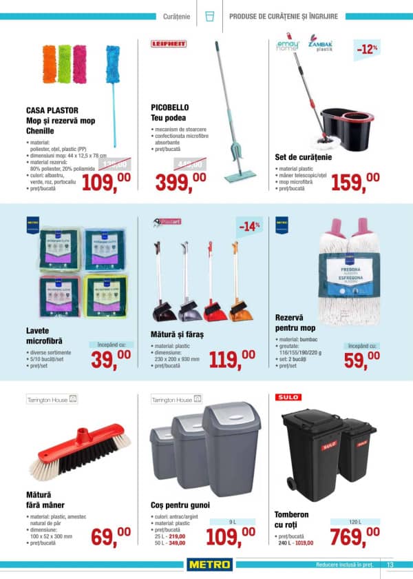 Cataloage METRO: Catalog Special Curățenie (NR. 6) - 19-03-2026 - 15-04-2026.