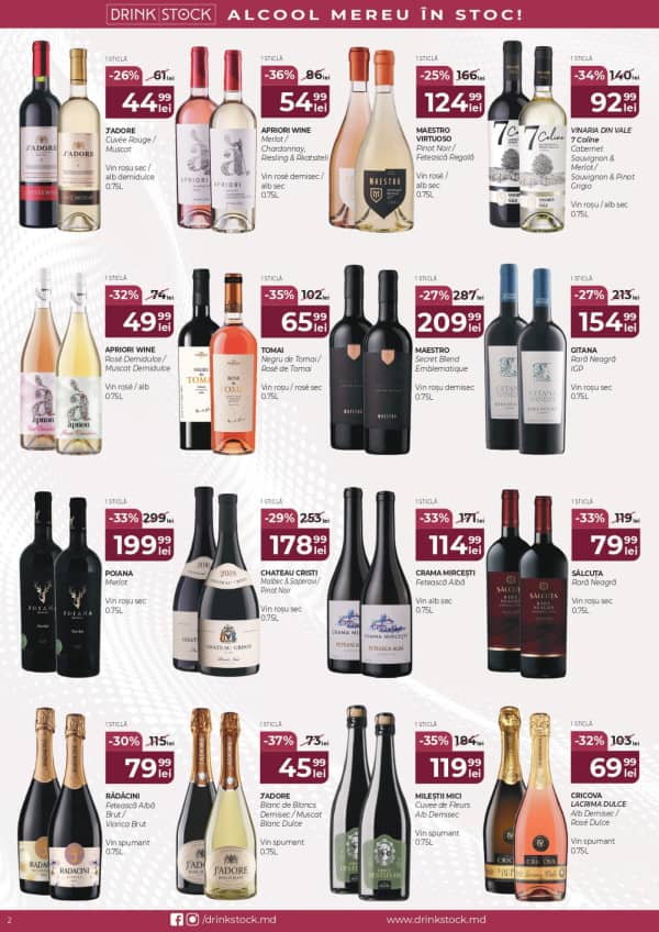 Cataloage DrinkStock: Oferta lunii noiembrie - 01-11-2025 - 30-11-2025.