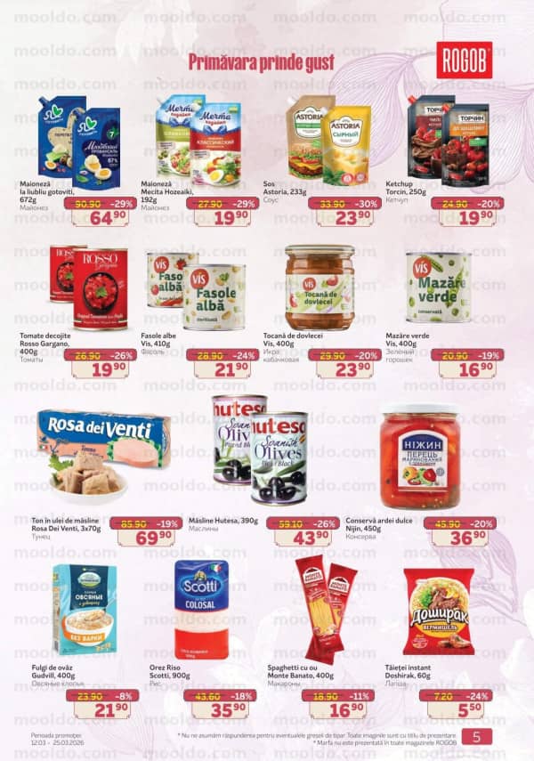 Cataloage Rogob: Reduceri de primăvară - 12-03-2026 - 25-03-2026.