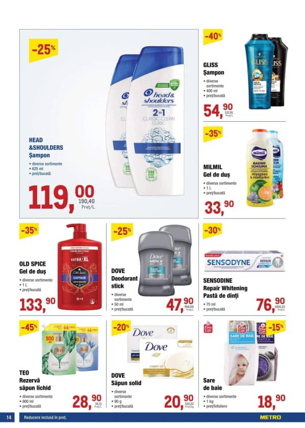 Cataloage Catalog produse alimentare de la METRO (Nr. 16) - 07-08-2025 - 20-08-2025.
