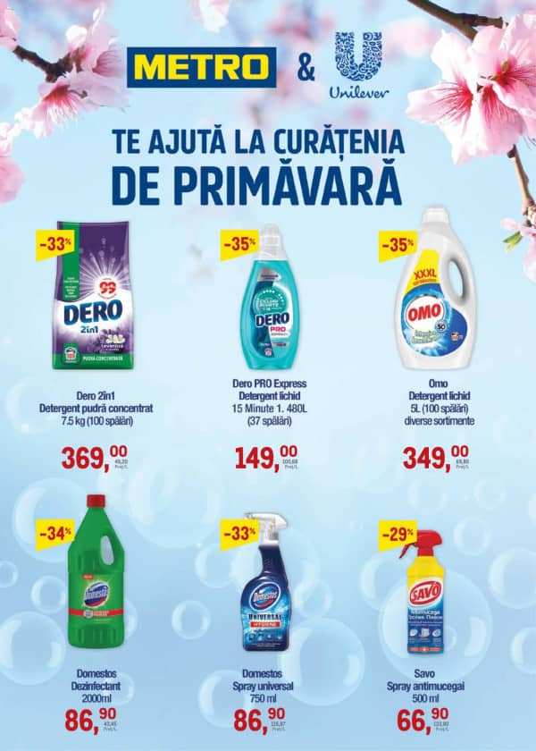 Cataloage METRO: Catalog Special Curățenie (NR. 6) - 19-03-2026 - 15-04-2026.