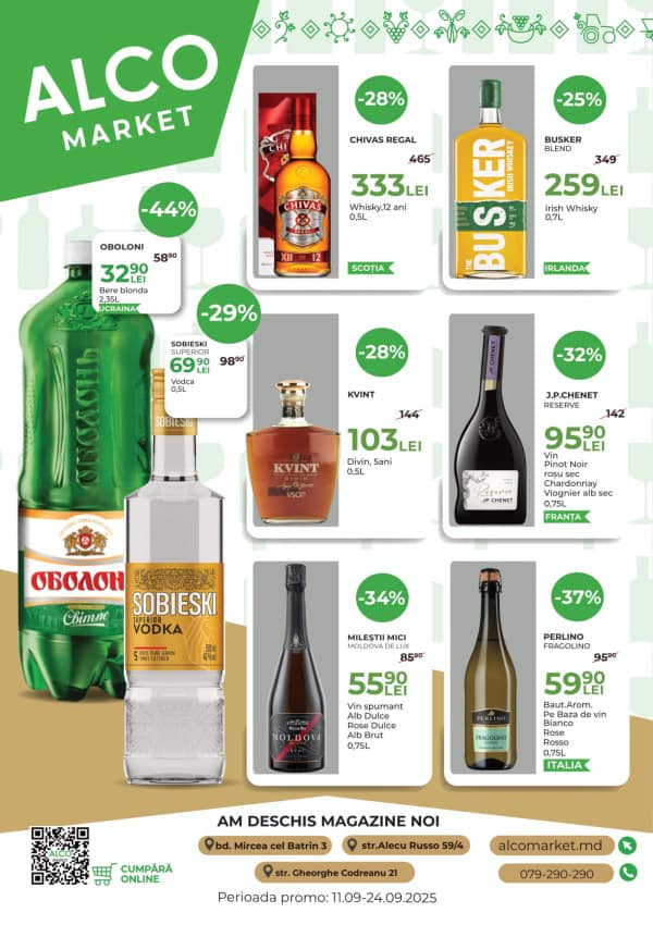 Cataloage Alcomarket: Oferta lunii septembrie - 11-09-2025 - 24-09-2025.
