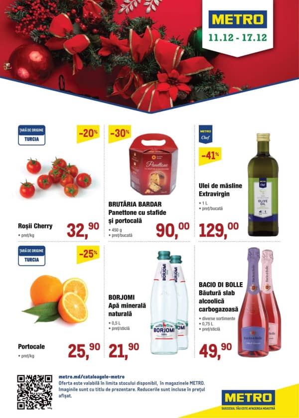 Cataloage Produse proaspete METRO (Nr. 50) - 11-12-2025 - 17-12-2025.