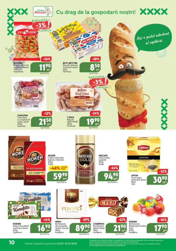 Cataloage Linella: Ofertă promoțională - 03-07-2025 - 16-07-2025.