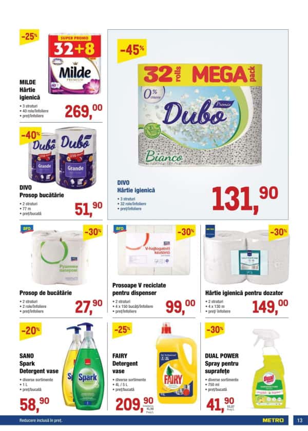 Cataloage Catalog produse alimentare de la METRO (Nr. 12) - 12-06-2025 - 25-06-2025.