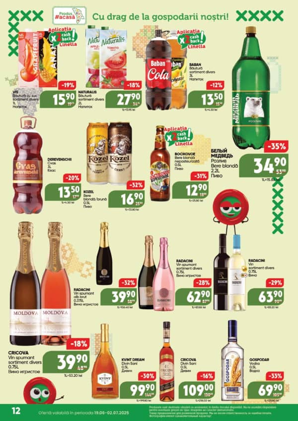 Cataloage Linella: cu drag de la gospodarii noștri - 19-06-2025 - 02-07-2025.