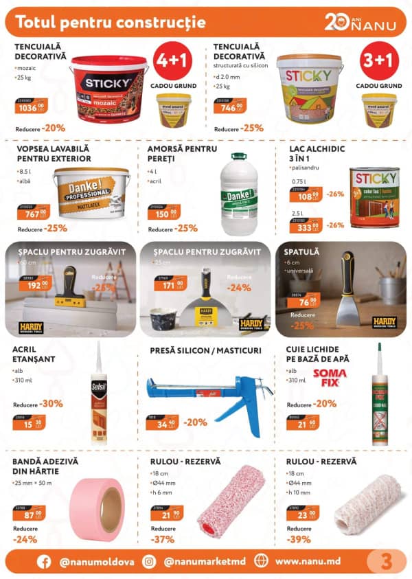 Cataloage Nanu Market: Reduceri de toamnă - 15-09-2025 - 31-10-2025.