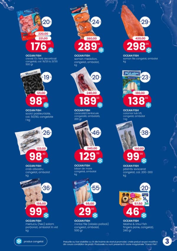 Cataloage Ocean Fish: Oferta lunii aprilie - 07-04-2026 - 30-04-2026.