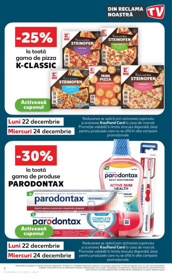 Cataloage Kaufland: Descoperă ofertele din perioada 25.12 - 31.12 - 25-12-2025 - 31-12-2025.