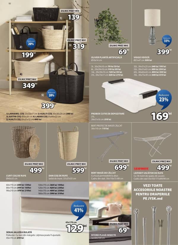 Cataloage JYSK: Reduceri de toamnă - 25-09-2025 - 29-10-2025.