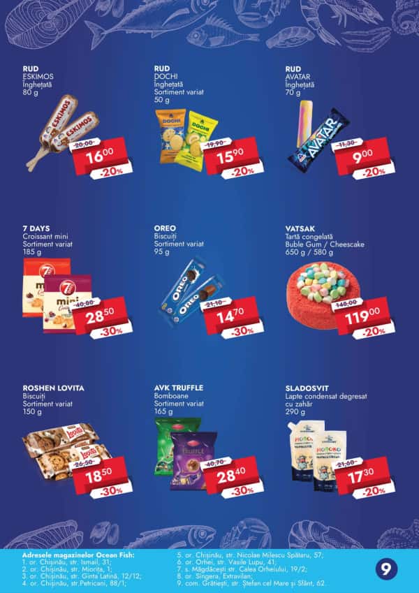 Cataloage Ocean Fish: Oferta lunii mai - 01-05-2025 - 31-05-2025.
