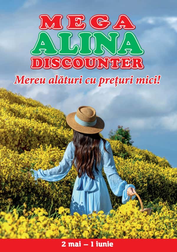 Alina Mega Discounter: Oferta lunii mai