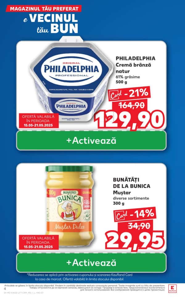 Каталоги Kaufland: откройте для себя предложения недели 15.05 - 21.05 - 15-05-2025 - 21-05-2025.